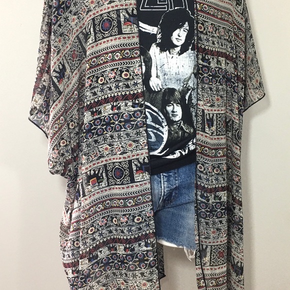 Elephant print Kimono One size - Picture 8 of 9